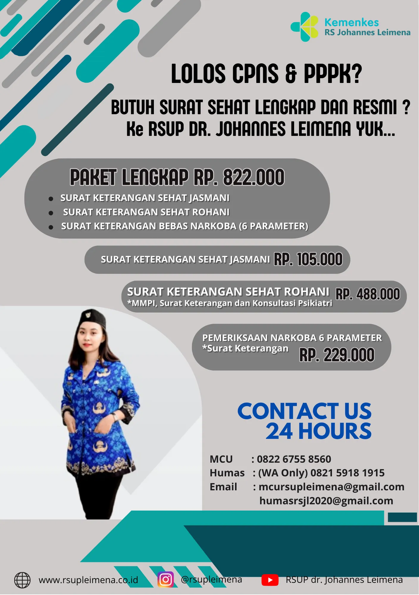 Paket 3 Surat (SKBS/SKBN/MMPI)